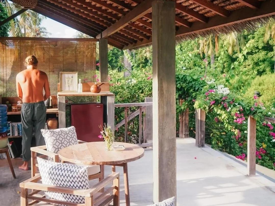 Manusia Dunia Green Lodge Gili Air Exterior foto